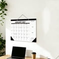 thumbnail image 4 of June 2026 – December 2027 English Wall Calendar, 19-Month Daily Planner Calendar for Home & Office, Clear Large-Date Design for Easy Schedule Tracking, Practical Yearly Organizer for Daily Life, A, 4 of 4