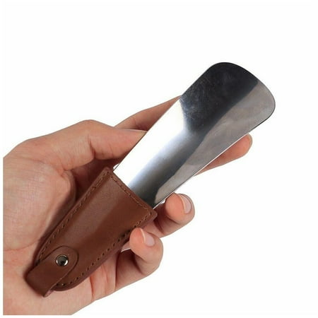 

WANYNG Shoe Horn Stainless Steel Shoe Horn with Leather Strap Travel Shoehorn Insole Women Size 7 Shoe Liners Insoles for Women Cotton