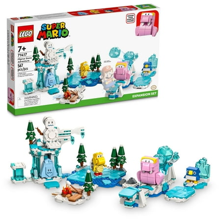 UPC: 0673419374521 | LEGO Super Mario Fliprus Snow Adventure Expansion Set 71417  Toy for Kids to Combine with Starter Course  with Freezie and Baby Penguin Figures  for Fans of Super Mario Bros