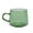 Green, variant on YAHHU 350ml/11.8oz Glass Coffee Cup Crystal Coffee Mug with Handle High Temperature Resistance for Home and Cafe, Blue