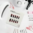 thumbnail image 7 of Black Red Gradient Wearable Manicure Short Nail Patch Decoration 30 Tips Accessories, 7 of 7