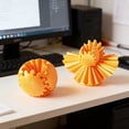 3D Fidget Toys,3-D Printed Fidgets,Gear Ball, 4.2in 3D Printed Gear ...