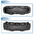 thumbnail image 6 of Unique Bargains Front Upper Hood Bumper Grille Grill for Kia Sportage 17-19 Front Bumper Kidney Grille Grill Honeycombs, 6 of 7