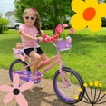 thumbnail image 6 of JOYSTAR Paris Girls Bike for Toddlers and Kids 3-5 Years Old, 16 Inch Kids Bike with Training Wheels, Kids' Children Bicycle, Pink, 6 of 8