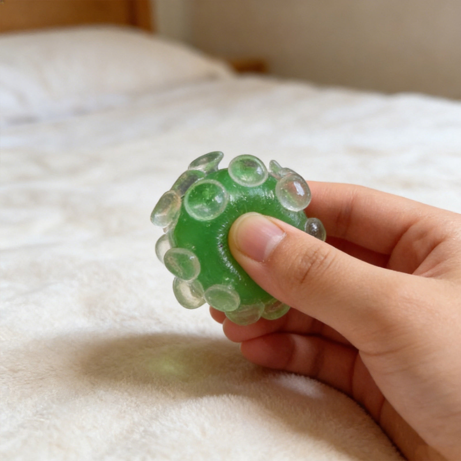 Fufafayo Dumpling Ball SensoryToysFor Adults, Stress Relief Decompression Dough, Cute Stuffed Bun Dough Ball, Soft Squeeze FidgetToysFor Anxiety Office Home Decor
