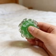 thumbnail image 3 of Oioii Cute Dumpling Ball Dough Ball Stuffed Bun Sensory Toy, Soft and Elastic Decompression Dough for Adults, Comfortable Squeeze Toy for Relieving Work Pressure and Daily Relaxation,Green, 3 of 5