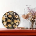 thumbnail image 2 of GZHJMY Leopard Print Wall Clock,Silent Non Ticking 10 Inch Battery Operated Round PVC Wall Clocks for Kitchen,Home,Bedrooms,Office Decor, 2 of 6