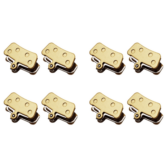 8 Pairs Mountain Bike Metallic Disc Brake Pads for SRAM Guide //R Avid XO E7 E9 Trail 4 Pistions