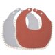 thumbnail image 2 of 2Pcs Toddler Bibs For Babies Cotton Saliva Absorbent Crumpled Bibs Simple Design, 2 of 4