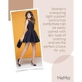 thumbnail image 7 of MeMoi Energizing Light Support Control Top Pantyhose - Womens - Female (Small, Honey), 7 of 7