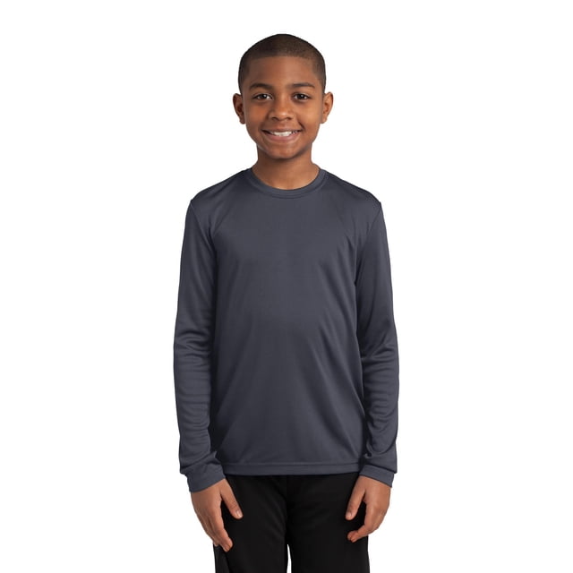 Camiseta Sport-Tek® de manga larga para jóvenes PosiCharge® Competitor™. YST350LS deporte-tek YST350LS