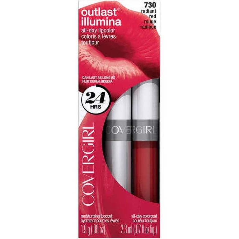 COVERGIRL Outlast All-Day Moisturizing Lip Color, Radiant Red