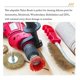 thumbnail image 2 of 3 Pcs Nylon Filament Abrasive Wire Brush Wheel & Cup Brush Set, 2 of 5