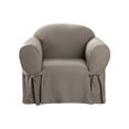 thumbnail image 1 of Housse de style décontracté pour fauteuil Duck de Sure Fit avec cravate, 1 of 3
