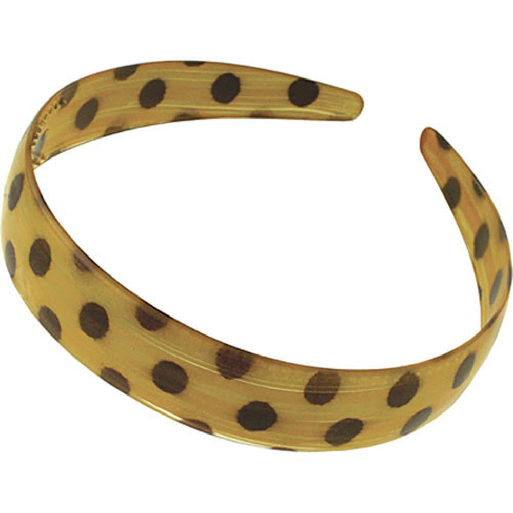 Women Acetate Hair Hoop Floral Leopard Bezel Non-slip Headband Hair Accessories 