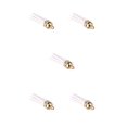 thumbnail image 3 of Llavero Injueey 10 piezas con dijes de borlas para bricolaje Blanco 5Conjunto, 3 of 6