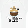 thumbnail image 4 of Inktastic Pirate 1st Birthday Party Boys Baby Bodysuit, 4 of 5