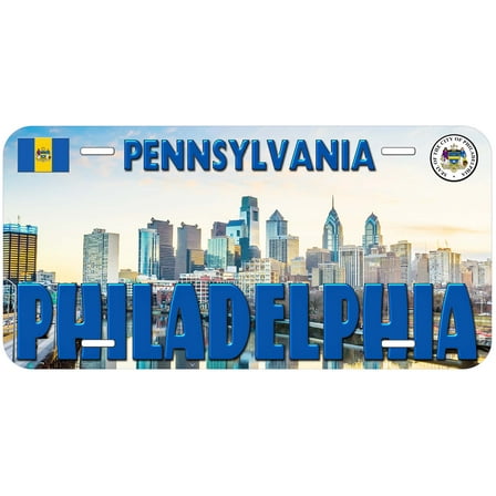 Philadelphia PA TAG01 Novelty Car Auto License Plate
