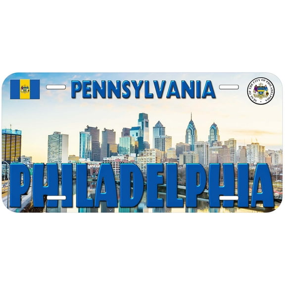 Philadelphia PA TAG01 Novelty Car Auto License Plate