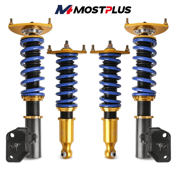 MOSTPLUS Set(4) Front & Rear Coilover Suspension Struts Assembly for 2008-2013 Subaru Impreza