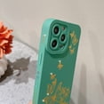 thumbnail image 5 of Compatible with iPhone 13 Pro Max Case, Butterfly Pattern with Side Plated Heart Pattern Soft Silicone Shockproof Full Camera Lens Cute Case for iPhone 13 Pro Max for Women Girl,Blue, 5 of 5
