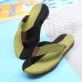 thumbnail image 1 of Chanclas para hombre para interior y exterior, chanclas, chanclas, chanclas de playa de gran tamaño, chanclas cómodas, transpirables y versátiles, 1 of 5