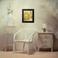 thumbnail image 4 of Vassileva, Silvia 12x14 Black Modern Framed Museum Art Print Titled - Floating Yellow Flowers III, 4 of 5