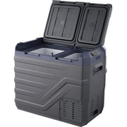 VEVOR Car Refrigerator, 12 Volt Car Refrigerator Fridge, 40 L Dual Zone Portable Freezer,4℉-68℉ Adjustable Range, 12/24V DC and 100-240V AC Compressor Cooler