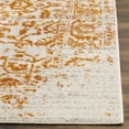 thumbnail image 3 of SAFAVIEH Madison Fleur Distressed Abstract Area Rug, Cream/Orange, 5'3" x 7'6", 3 of 5