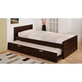 thumbnail image 2 of Recamara Kessa Muebles  Juvenil Individual Doble Estrella Café, 2 of 2