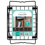 Lockermate By Bostitch 12" Stac-a-Shelf® Wire Shelf, Black