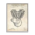thumbnail image 4 of Stupell Industries Detailed Engine Machine Diagram Blueprint Patent Text Framed Wall Art, 11 x 14, Design by Karl Hronek, 4 of 5