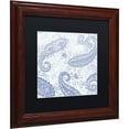 thumbnail image 2 of Trademark Fine Art "Kasbah Blue IV" Canvas Art by Color Bakery Black Matte, Wood Frame, 2 of 4