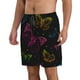thumbnail image 2 of Fotbe Butterfly Trajes de Baño Estampados para Hombre, Shorts de Verano de Secado Rápido, Ropa de Playa, Bañadores-XX-Large, 2 of 6