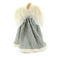 thumbnail image 3 of Kurt Adler UL 10-Light 14-Inch Silver and Gray Angel Treetop, 3 of 4