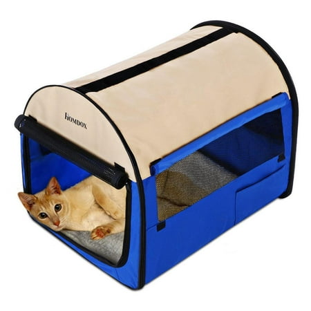 38 inch Portable Folding Pet Travel Carrier Cage for Dogs Cats Outdoor