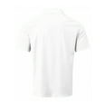 thumbnail image 4 of LUXUR T-shirt Homme Col à Revers T-shirt Manches Courtes Hauts Amples Chemises d'Été Col Rabattu Blouse Blanche TG, 4 of 4