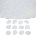 thumbnail image 6 of 50 Pcs White Luminous Stones, Glow in The Dark Pebbles Stone Ice Rocks Table Scatter Confetti Vase Filler, Garden Walkaway Aquarium Fish Tank, 6 of 14