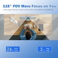 thumbnail image 3 of RONY 1080P Webcam with 2 Microphones for Laptop, Autofocus Webcam with Noise-cancelling, Conference Streaming PC USB Webcam, Black, 3 of 9
