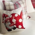 thumbnail image 2 of Valentines Day Pillow Covers 18x18 Set of 4 Valentines Day Decor for Home Red Polka Dots Love Heart Gnomes Happy Valentine Pillows Decorative Throw Pillows Valentines Day Decorations, 2 of 6