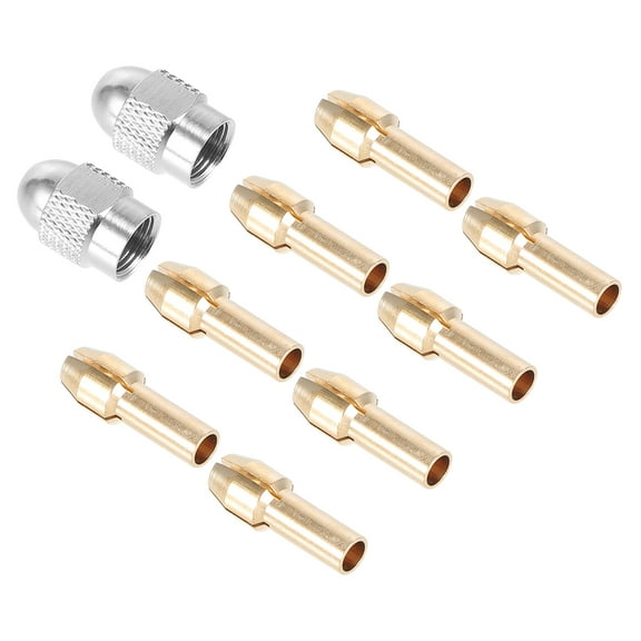 Chuck Tool Rotary Accessory Mini Drill Electric Grinding Collet Brass Nut Grinder