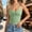 Light Green, variant on Womens Summer Tops Backless Tie Neck Double Lined Basic Halter Tops for Women White M