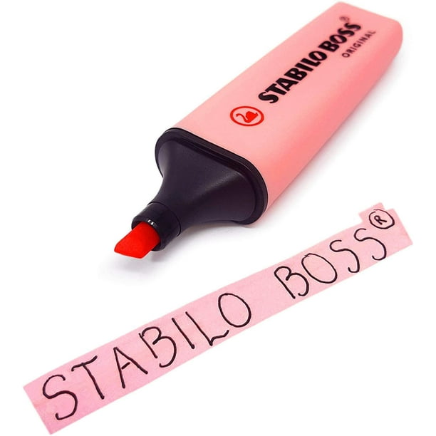 Ens. 6 surligneurs Stabilo Boss pastel