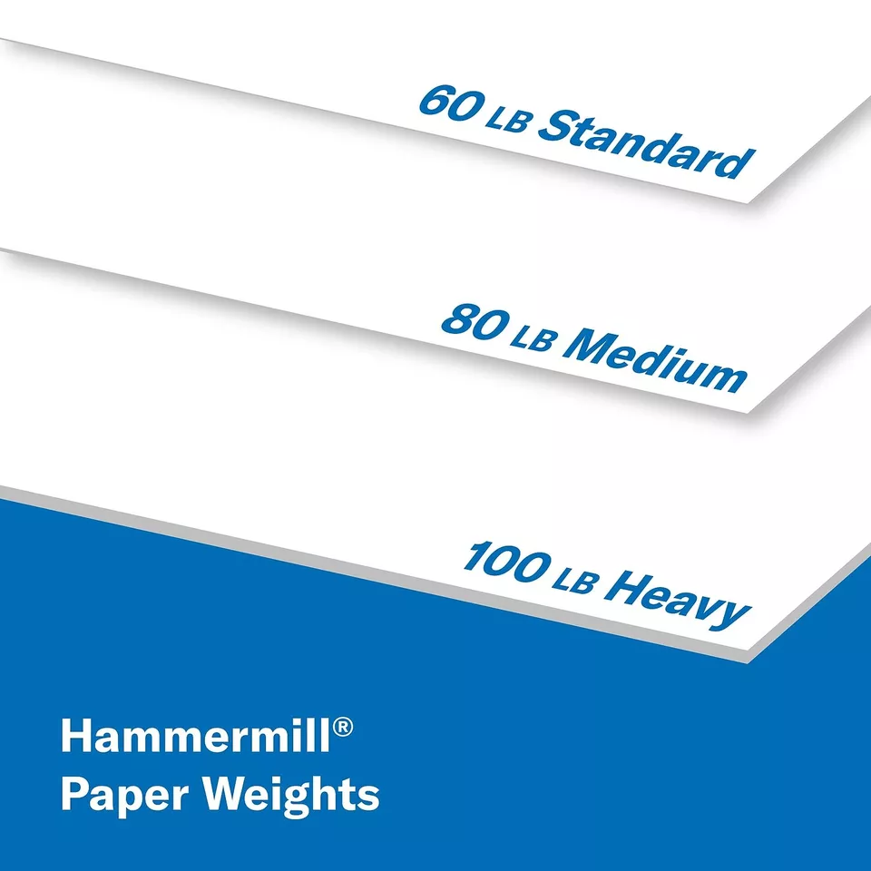 Hammermill Premium Color Copy Cover Paper 80 lbs 8.5" x 11" White 517336