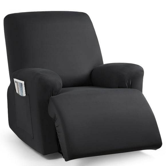 Funda para sillón reclinable TAOCOCO, negra, 3 piezas