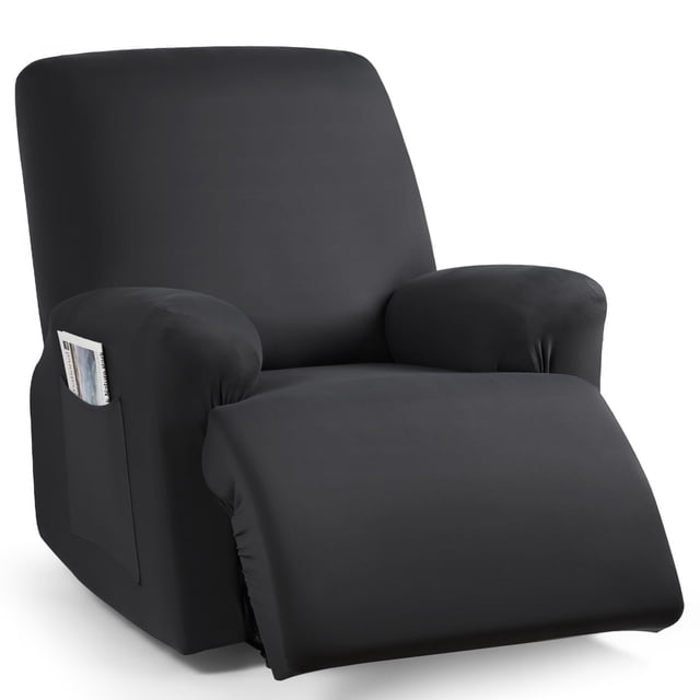 Funda para sillón reclinable TAOCOCO, negra, 3 piezas