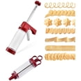 thumbnail image 2 of Coofit Cookie Press Set DIY - Biscuit Maker Tool Cookie Mold Discs Cake Decoration Tips, 2 of 5