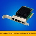 thumbnail image 2 of PCIE X4 2.5G Network Card RTL8125B 4 Port Ethernet Network Card, 2 of 6