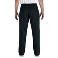 thumbnail image 2 of Branded Gildan Adult Heavy Blend 8 oz 50 50 Open Bottom Sweatpants BLACK S Instant Saving 5 more on min 2, 2 of 2