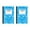 Blue, variant on Composition Notebook, Wide Ruled Composition Book, Marble Composition Notebooks for Work, 30 Sheets/60 Pages, Hard Cover, Sturdy Sewn Binding, Office Classroom Supplies, Black